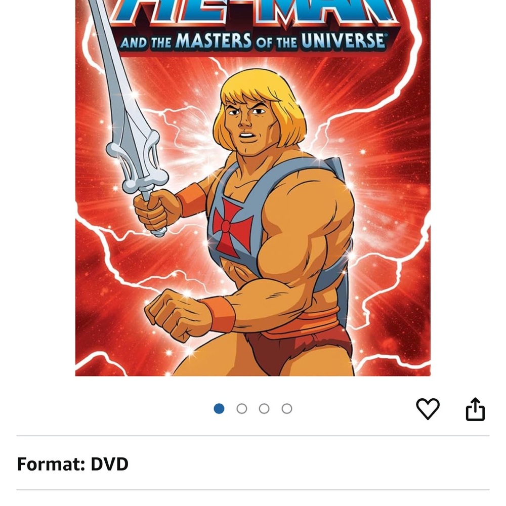 He-Man and the Masters of the Universe DVD